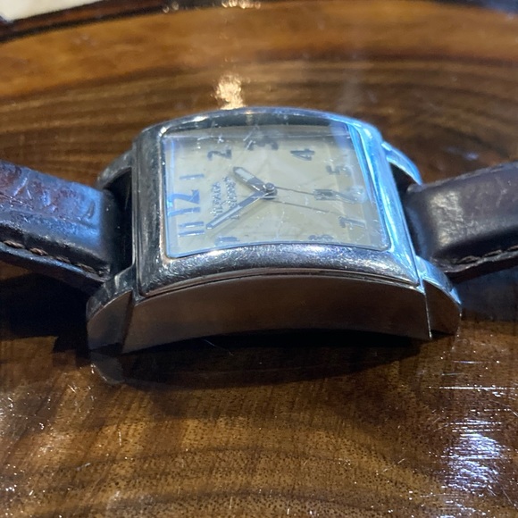Silpada watch with leather band, vintage’06-‘08. - Picture 3 of 16